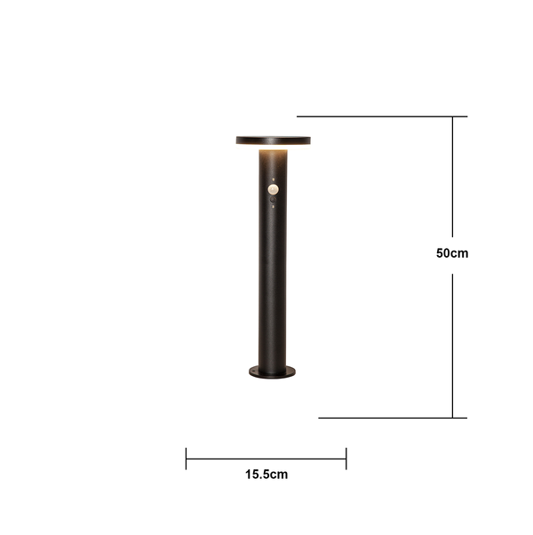 Solcells-pollare Valletta | 0,3W [Star Trading] 501782 - 3