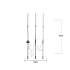 Solcellsdekoration Bubbly 3-stift | 0,03W [Star Trading] 501792 - 4