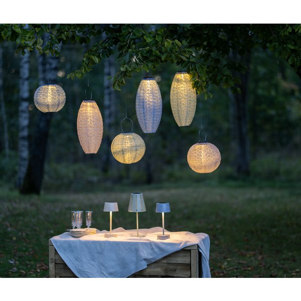 Solcellsdekoration Festa | 0,65W | beige [Star Trading] 501795 - 4
