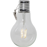 Solcellsdekoration Fille Edison lamp | 0.12W [Star Trading] 361296