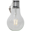 Solcellsdekoration Fille Edison lamp | 0.12W [Star Trading] 361296 - 1