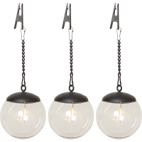 Solcellsdekoration Globe | 0,25W | 3st [Star Trading] 501790