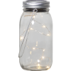 Solcellslykta Jamjar | hängande lykta | 0.3W [Star Trading]