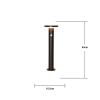 Solcellspollare Valletta | 0,3W [Star Trading] 501782 - 3