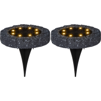 Solcellsspotlight Lawnlight | 0,03W | 2st [Star Trading] 501797