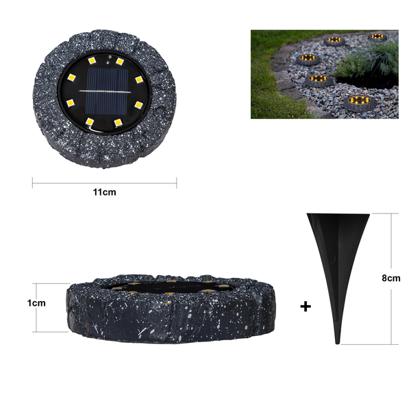 Solcellsspotlight Lawnlight | 0,03W | 2st [Star Trading] 501797 - 4