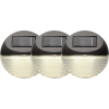 Solcellsvägglampa Fency | 0.13W | 3st [Star Trading] 361312 - 1