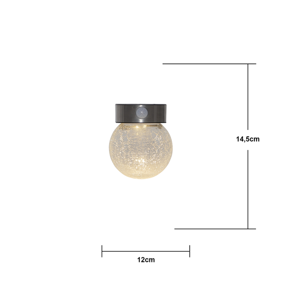 Solcellsvägglampa Glory | 0,25W [Star Trading] 501799 - 4