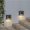 Solcellsvägglampa Wally | 0.18W | 2st [Star Trading] 361311 - 2