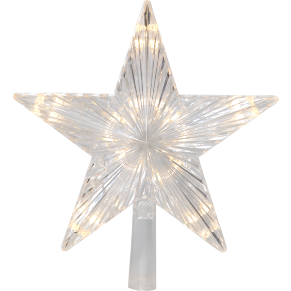 Toppstjärna Topsy | 10 lampor | transparent [Star Trading] 501870 - 1