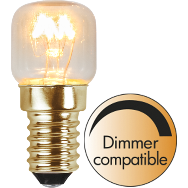 Ugnslampa E14 dimbar | T22 | 2700K | 15W [Star Trading] 361750 - 1