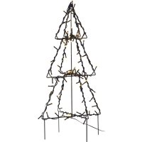 Utomhusdekoration Foldy Julgran | 50cm | svart [Star Trading] 501849