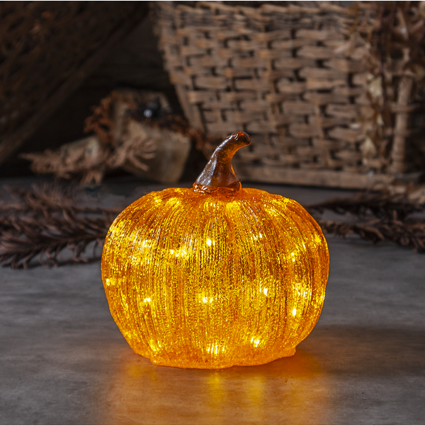 Utomhusdekoration Halloween | 20cm | Harvy Pumpa [Star Trading] 501581 - 2