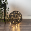 Utomhusdekoration Trassel | svart | 37,5x37,5cm [Star Trading] 501746 - 2