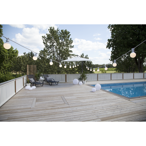 Utomhusdekoration Twilights | rund | 25x23,5cm [Star Trading] 501728 - 2