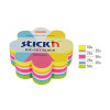 Stick'n Die-Cut-lappar 61mm x 70mm | blommor neonmix | 250 ark 201735 - 2