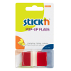 Stick'n Indexflik 45mm x 25mm | Stick'n | röd | 50st 26021 400891 - 1