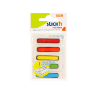 Indexpil 45mm x 12mm | Stick'n | 5 färger | 20st x 5 201732