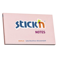 Stick'n Notes  76mm x 127mm| rosa | 100 ark 201740