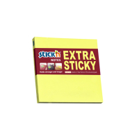 Stick'n Post-it lappar 76 x 76mm | Stick'n | neongul | 90 ark 21670 201700