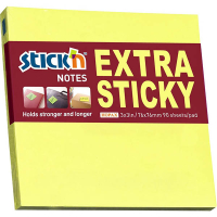 Post-it lappar 76 x 76mm | Stick'n | neongul | 90 ark 201700 Post-it lappar 76 x 76mm | Stick'n | neongul | 90 ark 201700