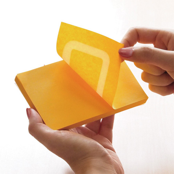 Stick'n memoblock 360 graders självhäftande kant 76mm x 76mm | guld | 100 ark 201749 - 2