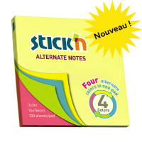Stick'n memoblock 76mm x 76mm | neon | 100 ark 201841