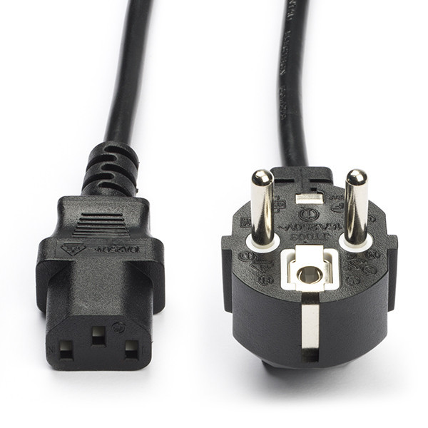 Strömkabel C13 vinklad | 1,5m 501883 - 1