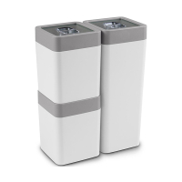 Sunware Förvaringsburk 0,6L + 1,4L | Sunware Sigma Home | vit/grå 99942681 216780