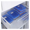 Sunware Frysboxar 1,5L | Sunware Club Cuisine | transparent/blå 3st 76700663 216783 - 3
