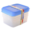 Sunware Fryslådor 1,2L | Sunware Club Cuisine | transparent/blå 3st 76600663 216784 - 4