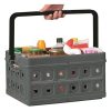 Sunware Hopfällbar låda med handtag antracit/svart 36x31x21,3cm | 24L 57500636 216558 - 4
