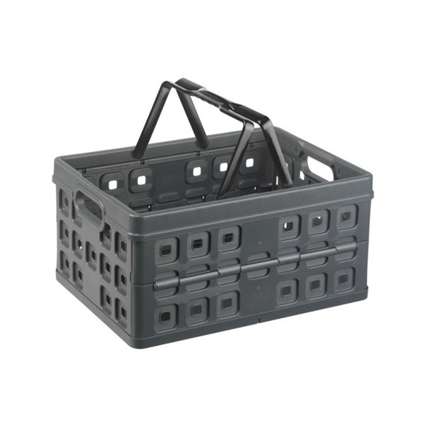 Sunware Hopfällbar låda med handtag antracit/svart 49x36x24,5cm | 32L 57100636 216549 - 1