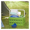Sunware Hopfällbar låda med handtag grön/vit 36x31x21,3cm | 24L 57500606 216556 - 5