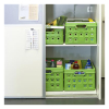 Sunware Hopfällbar låda med handtag grön/vit 49x36x24,5cm | 32L 57100661 216550 - 3