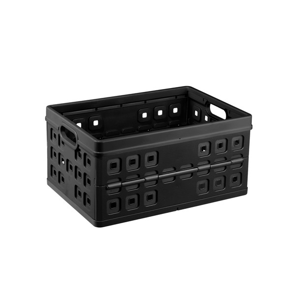 Sunware Hopfällbar låda svart 53x37x26,5cm | 46L 57300612 216553 - 1