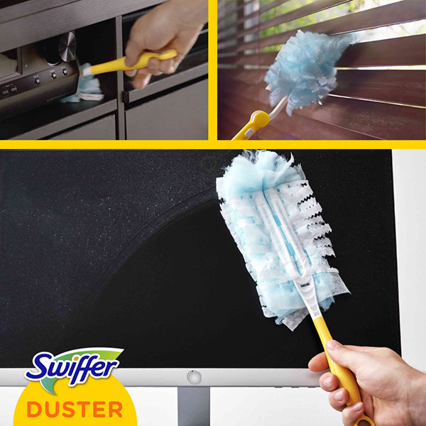 Swiffer Duster Kit | Handtag + 3 refill | Ambi Pur doft SSW00520 - 5