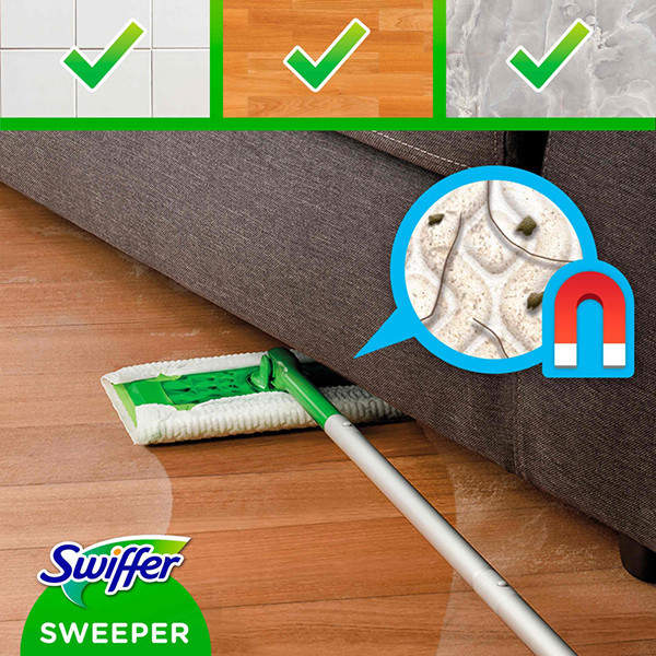Swiffer Sweeper | Rengöringsdukar refill | 34st SSW00578 - 3
