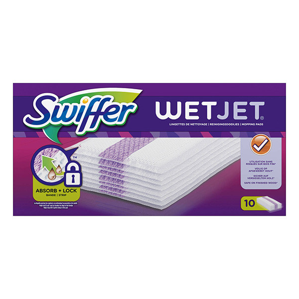 Swiffer WetJet | Rengöringsdukar refill | 10st  SSW00538 - 1