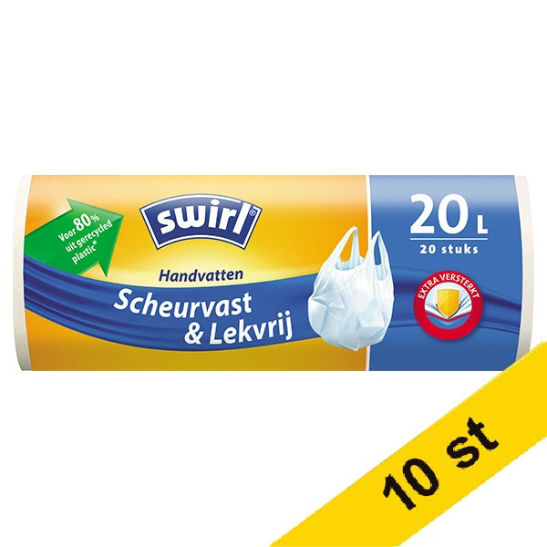 Swirl Soppåse 20L | rivsäker och läckagesäker | 20st x10  SSW00079 - 1