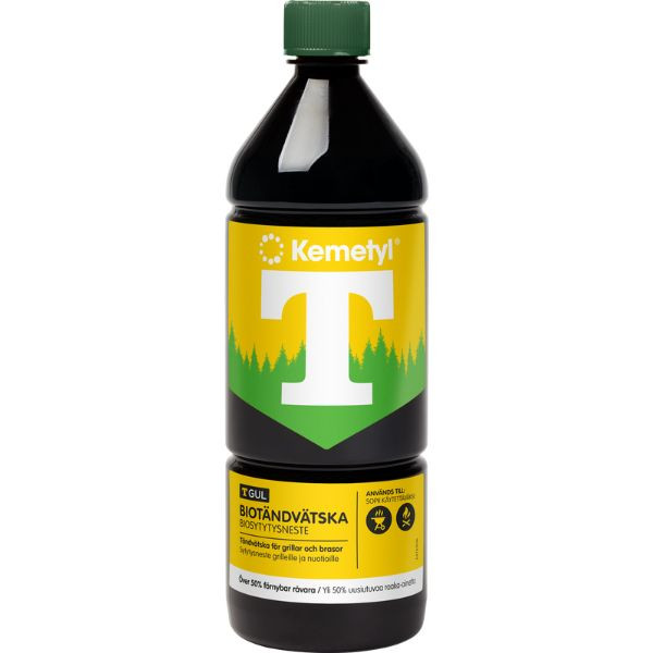 T-Gul Biotändvätska 1L | Kemetyl 800196 - 1