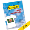 T-shirt transferfolie A4 | white textiles | 123ink | 5 ark 4004C002C C13S041154C 060800
