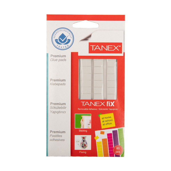 Tanex Häftmassa | Tanex | 80st⭐ T-FixWhite 404152 - 1