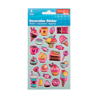 Tanex Klistermärken glass och cupcakes | Tanex | 1 ark TNX-25061 404121