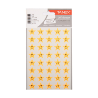 Tanex Klistermärken stjärnor | neonorange | Tanex | 2x 40st TNX-305 404125