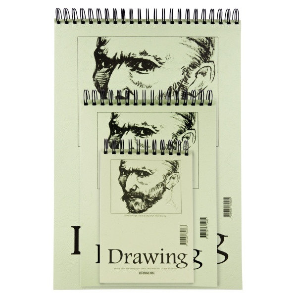 Teckningsblock A4 | Büngers | 135g | 40 ark 238837 - 2