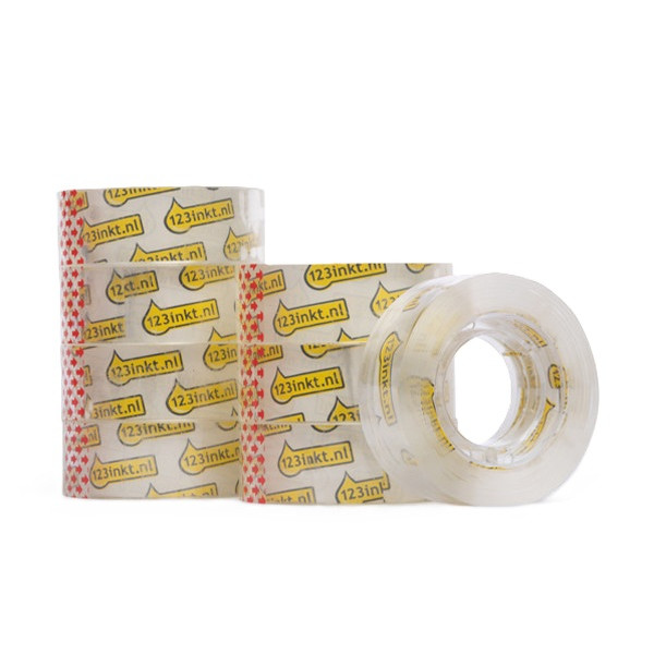 Tejp 19mm x 33m | 123ink | 8st 301112 - 1