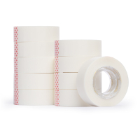 Tejp genomskinlig | 12mm x 33m | 123ink | 10st 390514