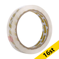Tejp genomskinlig | 19mm x 66m | 123ink | 16st 302795