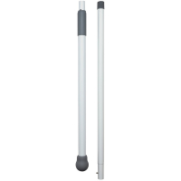 Teleskopskaft 2delat rostfritt stål | Smart Microfiber | vit/grå | 58-150cm 1014-3-20 501945